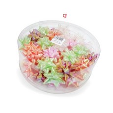 새한 레인보우리본 대 50개입 포장장식 선물포장 리본장식