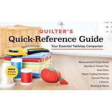 (영문도서)Quilter's Quick-Reference Guide: Your Essential Tabletop Companion; Measurement Che... Spiral, C&T Publishing, English, 9781644036952 C&T Publishing, English, 9781644036952
