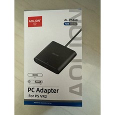 AOLION PlayStation VR2 PC轉接器 適用於 PSVR2 電腦, 1個, 塑料外殼(電腦要有DP孔才能用), N/A, PSVR2 電腦轉接器