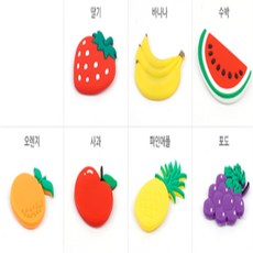 하박 과일 자석 종이자석, 사과