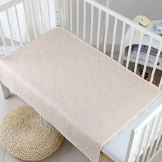嬰兒隔尿墊防水可洗純棉透氣嬰幼兒童尿墊防漏大號生理月經姨媽墊, 1個, 開心的小狗,60*100一條