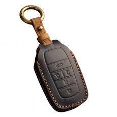TOYOTA鑰匙皮套, A款5鍵<黑色><快速圈>