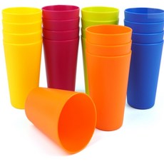 루이일 컬러 파티컵 4P 캠핑컵, 블루