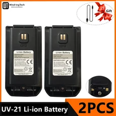 Baofeng UV-21 Pro 리튬 이온 배터리 워키 용 기존 DC 8.4V Type-C 충전
