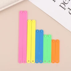 [참깨] 10/20/50개 다채로운 맞물림 다각형 막대기 폴리곤 각도 학습 스틱 몬테소리 장난감 유아 선물, 03 10pcs