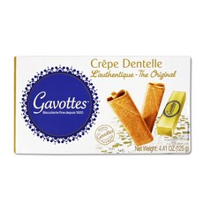 Gavottes 法式薄餅 夾心脆餅, 1個, 經典薄餅125g, 125g