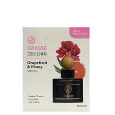불스원 그라스 디퓨저 105ml 자몽 피오니 방향제, 자몽피오니 105ml, 1개