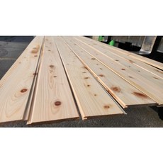 히노끼루바 10x100x2400 단8개 유절 편백루바, 1세트