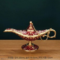 가정용 실내 매직 장식램프 인테리어 장식 판타지전등 신기로운조명 제품 램프 소품 실내등, 3.(대형35cm)골드레드