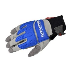 코미네 KOMINE 바이크용 그로브 인스트럭터 그로브 프로EX KOMINE Grey/Blue 2XL GK134 725 봄·여름·가을용