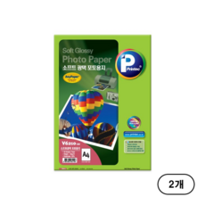 [프린텍] 소프트광택포토용지, 40개, A4