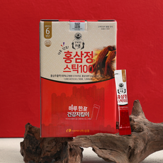 [강개상인 공식몰] 홍삼정스틱100 (10ml x 100포), 100회분, 1세트