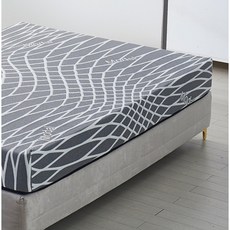 모달 레이어 구조 편안한 침실 더블 D 매트리스(135cm) 슈퍼싱글 메트릭스, 그레이