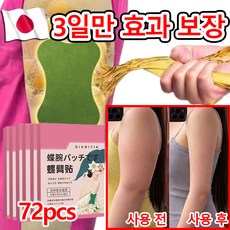[일본 기술] 겨드랑이 부유방 독소패치 붙이는 다이어트패치 팔뚝 부유방 지흡 패치 바디 디톡스 밸런스 패치 지방분해, 6개