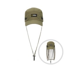 [국내매장판] 내셔널지오그래픽키즈 K222KHA040 경량 어드벤처 차양 캠프캡 KHAKI 181765