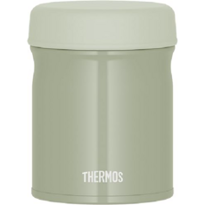 보온병 진공 절연 수프 항아리 300ml 카키 식기세척기OK, 카키색, 400 ml, 보통