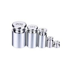 Utoolmart 4pcs 보정 무게 세트 200g 200g 100g 50g M1 정밀 그램 저울 무게 디지털 저울용 크롬 도금 강철 - 총 550g, 1pcs, 500g M2, 1개