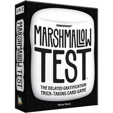 GAMEWRIGHT 棉花糖實驗 Marshmallow Test 延遲滿足的 اخذ牌卡牌遊戲, 1個, 棉花糖實驗+升級厚套