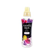 LION獅王 Aroma Rich 衣物香氛柔軟精 香草(黑), 1個, 480ml