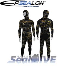 海豹潛水 法國EPSEALON 3mm/5mm防寒衣潛水衣黑暗融合套裝-台灣總代理現貨, 3mm/1號