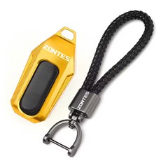 킹콩 존테스 368G 알루미늄 키케이스 키링 세트 호환, 2세트, 골드