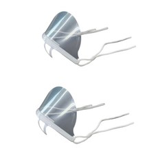 투명위생마스크 플라스틱 투명 위생마스크 (10개입) 주방마스크 식당용 조리용 업소용 A201, 본상품