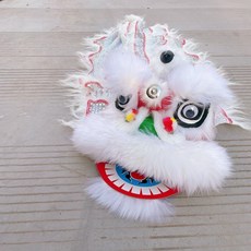 熱銷舞獅醒獅獅被 兒童表演道具 演出裝扮 民俗技藝小獅子頭套裝