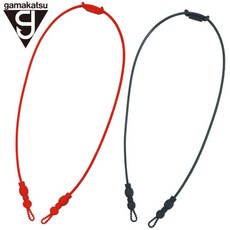 (가마가츠 신신정품)가마가츠 실리콘 글라스홀더/안경걸이 [GM-2074] (형제낚시-GM), 레드, GM-2074