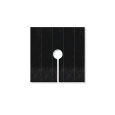 나무 제초매트 잡초 필름 덮개 방초망 과수 0.8 x 0.8m 50장 못 포함, 블랙 지면 못 16cm 1000개 ASB 경화