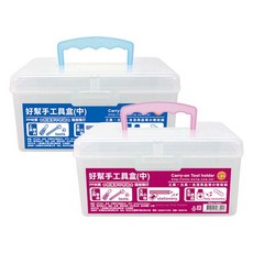 好幫手工具盒 萬用手提盒 CP3312手提工具盒 CP3311收納盒 置物盒 手提盒 CP3309零件盒 物品盒 資料盒 手提工具箱, 1個, 好幫手工具盒(中)/個