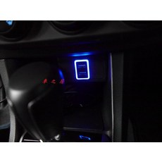 車之房 車美仕 藍光雙孔USB 盲塞式 專用型 充電橘光 SIENTA ALTIS WISH RAV4 YARIS