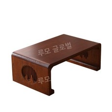 전통 찻상 다과상 50 상품 x 한옥 반상 월넛 우드 좌상 40x30, 차림새, 호두 80x50x30