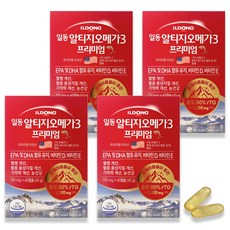 화인양행 일동제약 알티지오메가3 프리미엄 700mg 1개월분 비리지않은 작은 알약사이즈 + 사은품(랜덤), 4개, 60정