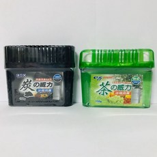 冰箱消臭劑 冰箱除臭劑 綠茶竹炭冰箱除臭 冷藏用脫臭, 1個, 竹炭