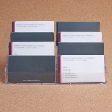 명함함 명함꽃이 명함꽂이 아크릴거치대 아크릴명함케이스 아크릴명함홀더, 1개, 상세페이지 참조