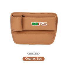 자동차 시트 틈새 수납함 컵홀더 사이드 오거나이저 스코다 슈퍼브 카록 카미크 파비아 라피드 페이보릿, 1개