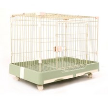 F.P 友善夥伴 狗籠系列 DC舒適居家抽屜款，多尺寸可選，打造寵物舒適生活空間, DT舒適居家抽屜款(L)綠/附移動輪, 1個