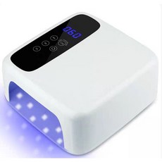 【NIKA】台灣現貨 無線充電式 UV/LED 美甲燈 - 記憶功能光撩燈, 1個, 白色72瓦+【插電款】