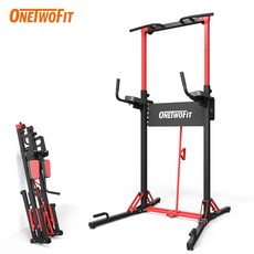 OneTwoFit 원투핏 접이식 턱걸이 간이수납 홈트 다용도 철봉 운동기구 색상 블랙 접이식철봉 공간절약형 턱걸이기구