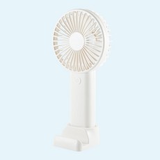 이너온 휴대용 미니 손선풍기 핸디선풍기 저소음 손풍기, 화이트