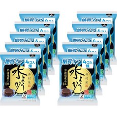 이무라야 슈가 오프 워터 병 23온스62g x 4팩 10봉지 컵 타입 일본 디저트 먹기 적당한 크기