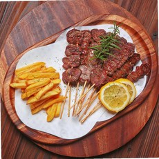 국내산 닭 염통 꼬치 1kg 20g 50개 캠핑 꼬치구이 안주, 1개