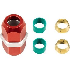 800 643 5 16인치 알루미늄 라인용 에어컨 라인 연결 커넥터 자동차 수리용 커플러 2340942