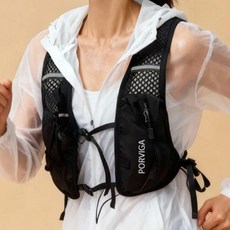 포르비가 초경량 러닝 조끼 마라톤 러닝백 베스트, 1개