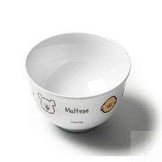 너블룸 몰티즈 국그릇 시리얼볼