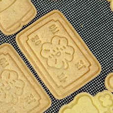 행운부적 럭키 럭키비키 동물 쿠키틀 쿠키커터 쿠키몰드 베이킹, 1개, GM0148 행운부적