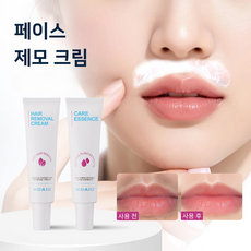 셀프 인중 얼굴 수염 제모크림 + 보습 세트, 1개, 60ml