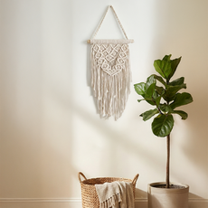 [노마진 특가]마크라메 드림캐쳐 벽걸이 벽장식 우드장식 홈데코 홈장식, 마크라메 벽장식