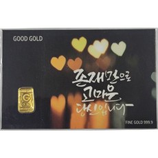 24k 굿골드 순금 0.1g 존재카드 G골드바