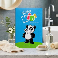 암웨이 정품 글리스터 어린이 칫솔, 혼합 색상, 1개